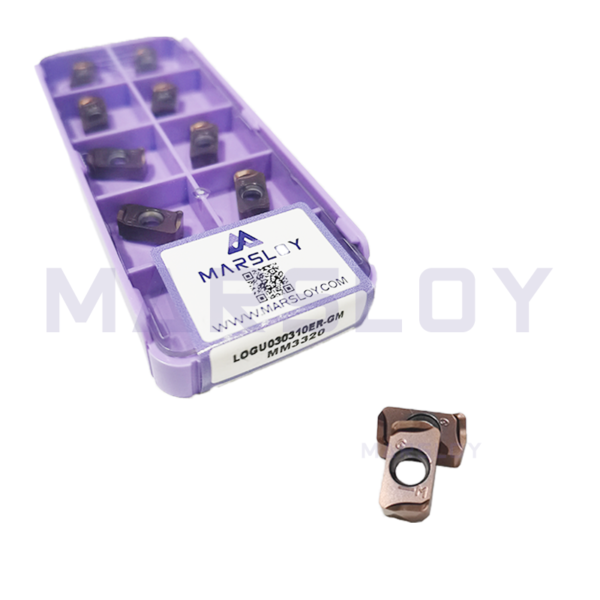 Indexable insert for milling LOGU030310ER-GM for high feed rate indexable face mills - Image 14