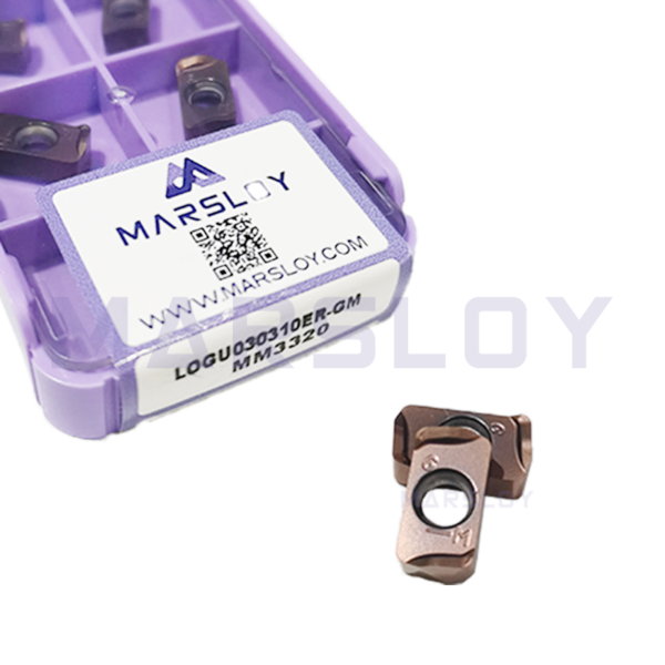 Indexable insert for milling LOGU030310ER-GM for high feed rate indexable face mills - Image 15
